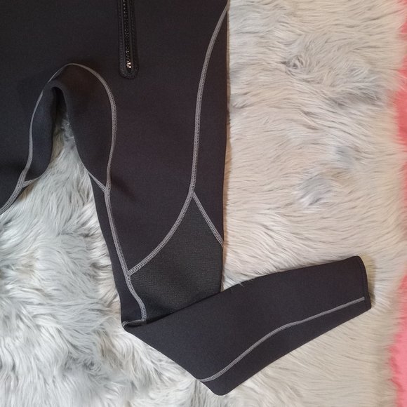 LEMORECN MEN'S FRONT ZIPPER WETSUIT 3MM NEOPRENE SNORKELING FULL BODY SUIT. - Picture 2 of 6